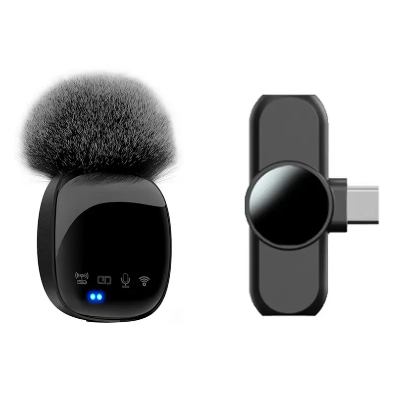 Pro Trådløs Støjreducerende Mikrofon, USB-C