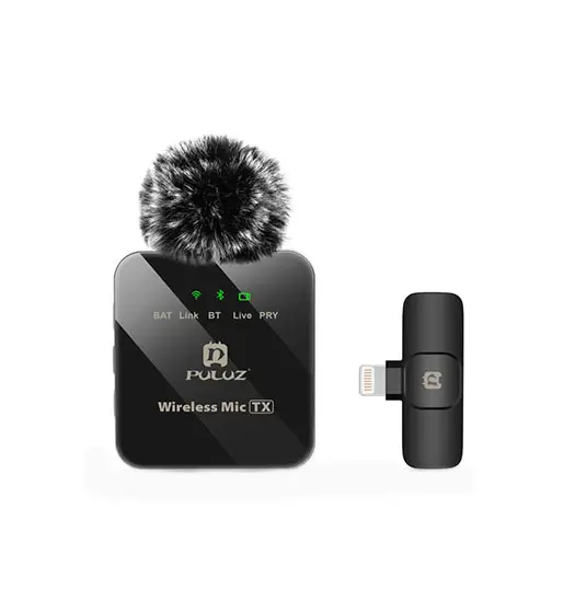 Professionel Trådløs clip-on Mikrofon til (Lightning)