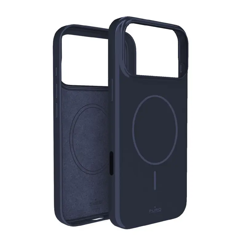 PURO iPhone 17 Pro Max PULSE Case - MagSafe Kompatibel - Mørkeblå