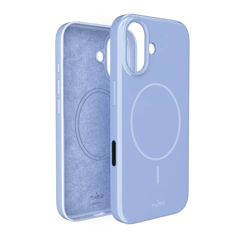 PURO iPhone 17 PULSE Case - MagSafe Kompatibel - Lyseblå