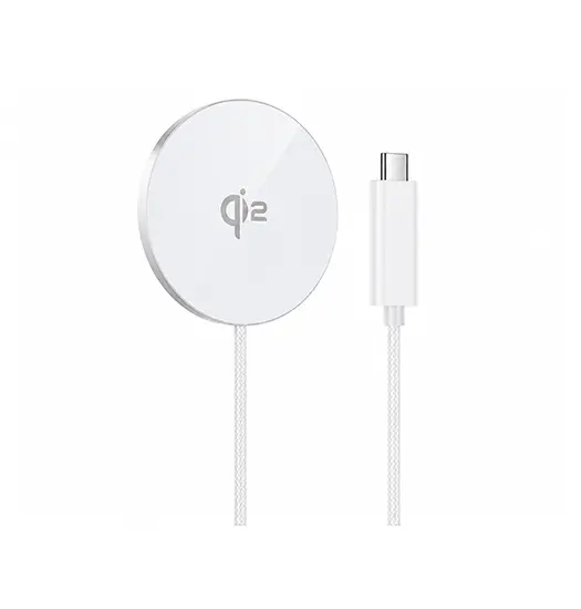 Qi2 Trådløs Hurtig Oplader - MagSafe Kompatibel - 25W
