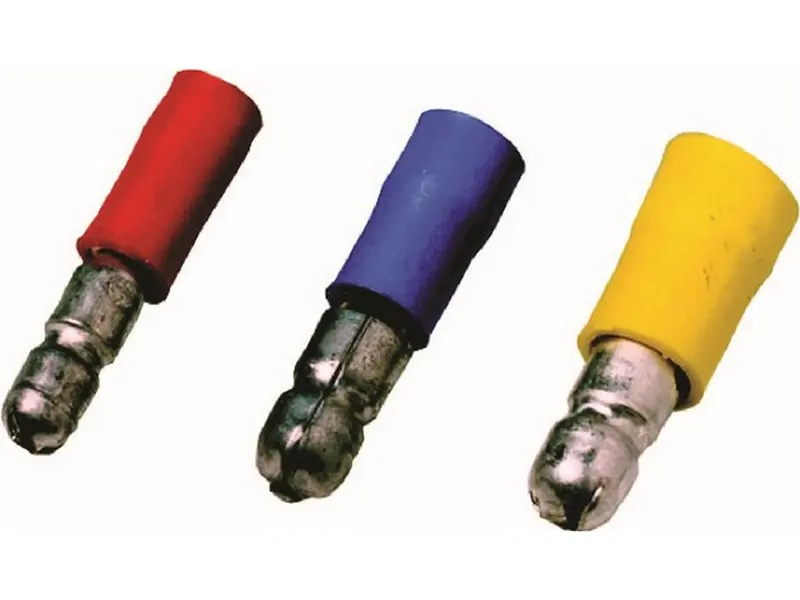 Rundstik isoleret han blå 1,5-2,5mm²-Ø5mm