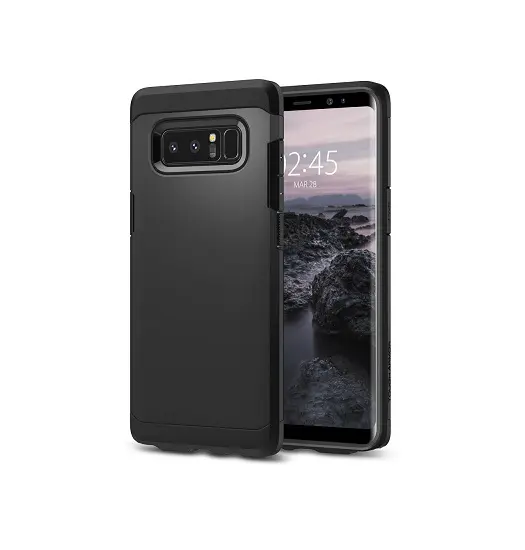 Samsung Galaxy Note 8 - REALIKE™ Pro Stødsikkert Håndværker Cover - Sort