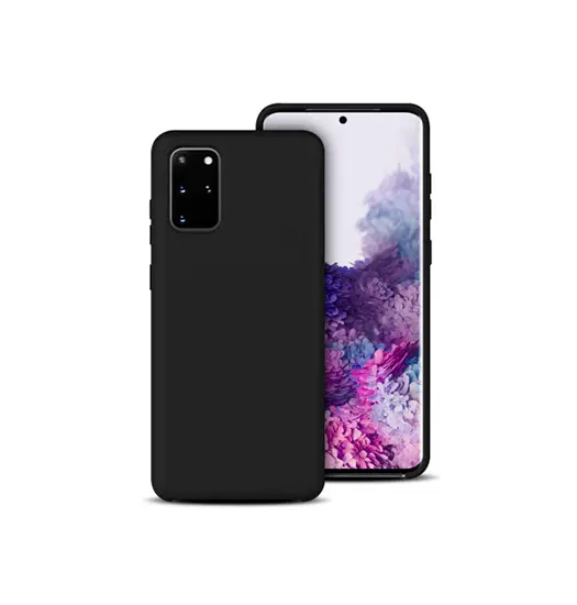 Samsung Galaxy S20+(Plus) - Deluxe™ Soft Touch Silikone Cover - Sort