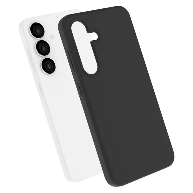 Samsung S25 Silikone Cover, Sort