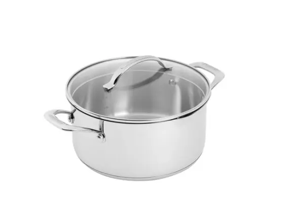 Scanpan 4.8L/24 cm gryde med glaslåg - STS