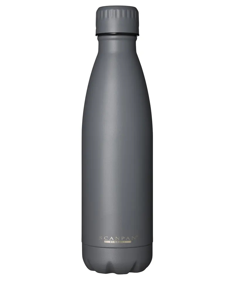 Scanpan To Go Termoflaske - 500ml - Aluminium - Neutral Grey
