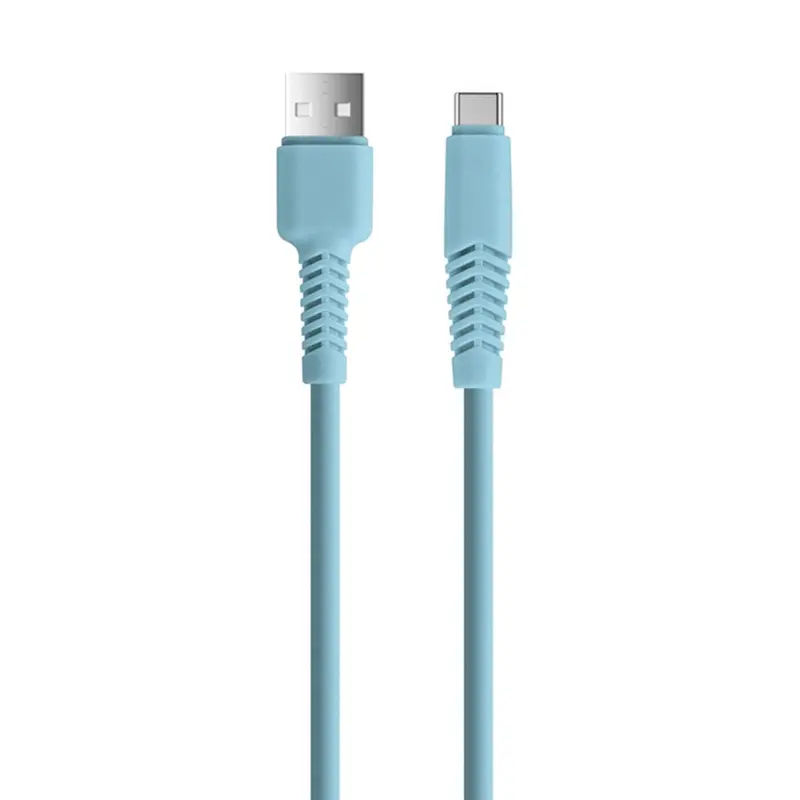 Setty USB-C Kabel 1,5 m. - 10 W - Lyseblå