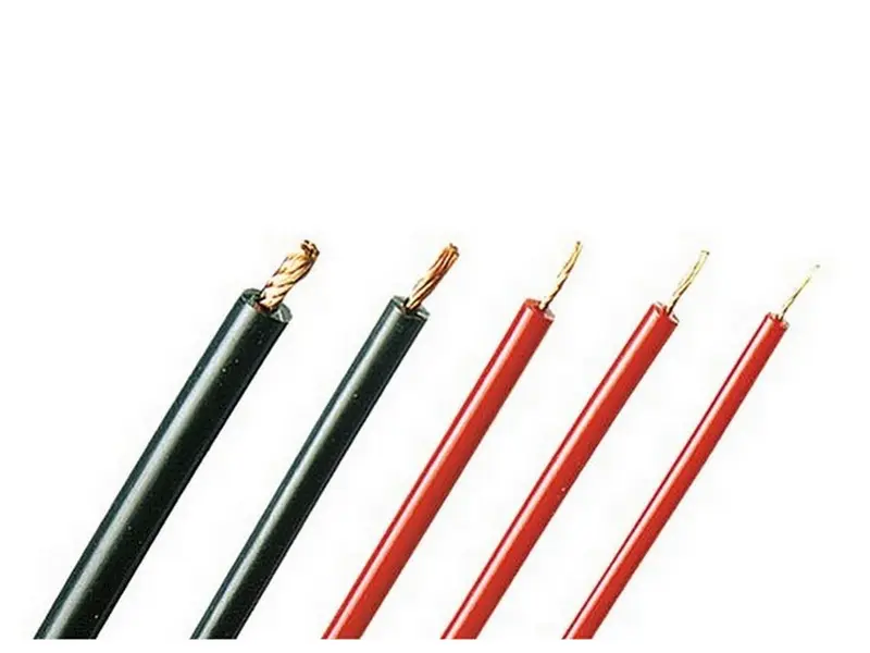 Silicone ledning 1,0mm² sort SILI-HV 1,0 - 19A/HIGH VOLTAGE