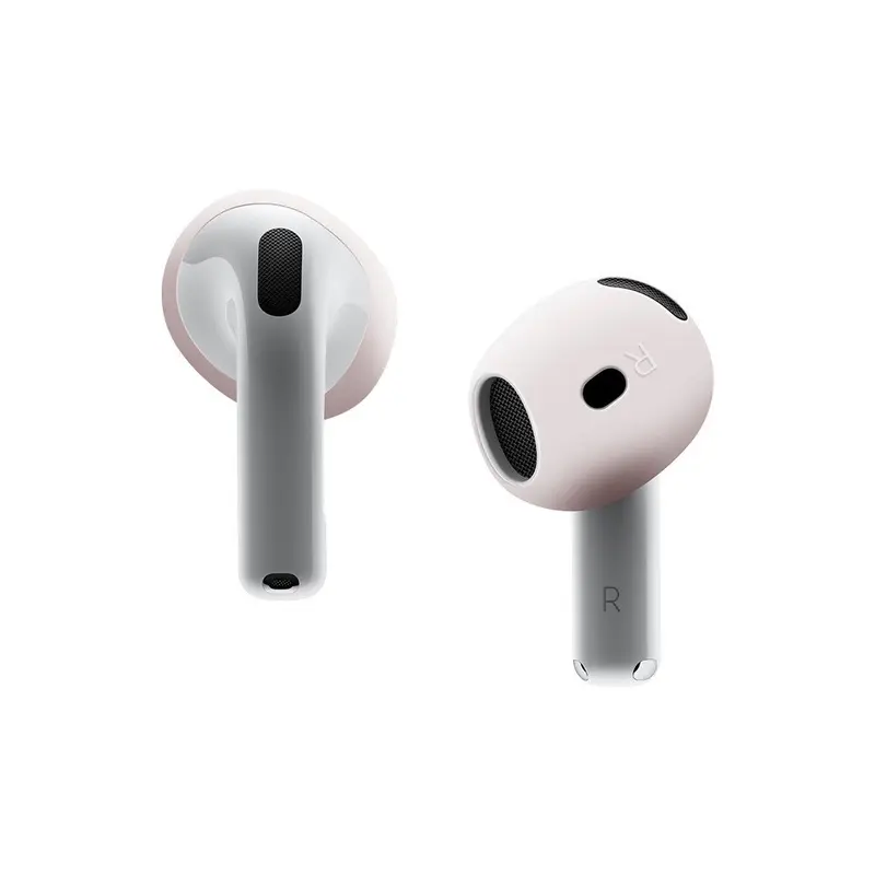 Silikone Cover - Apple AirPods (5. & 4. Gen.) Ørepropper - Lyserød