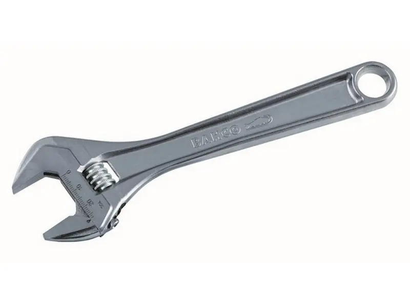 Skiftenøgle forkromet 6"/20x155mm