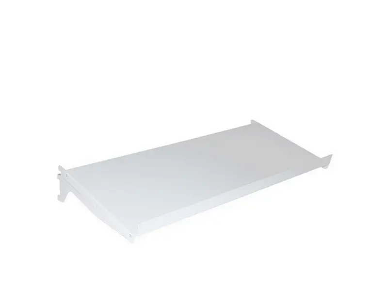 Steel shelf, M750x300, ESD bracket light grey