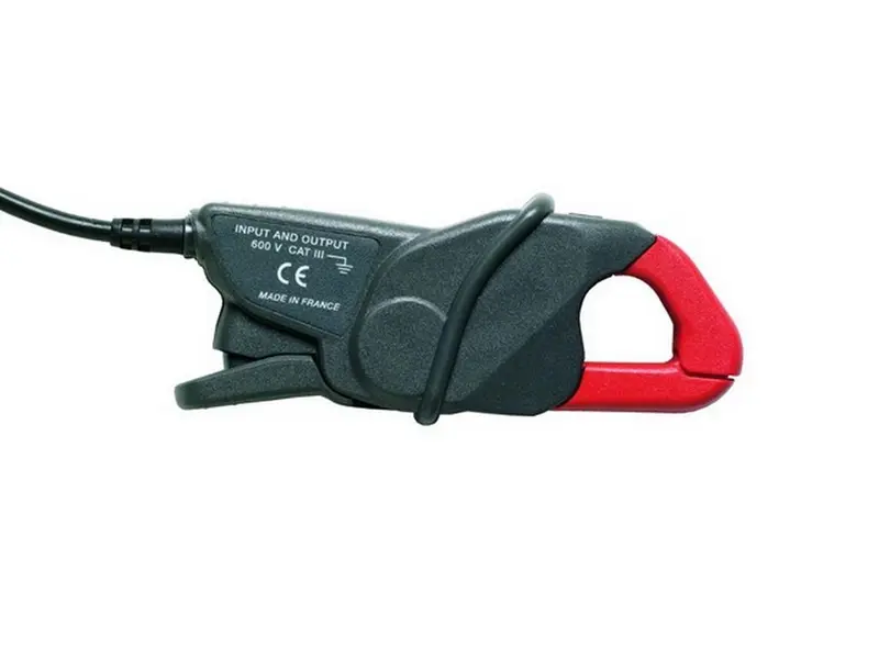 Strømtang 200A AC max Ø20mm - m/bananstik