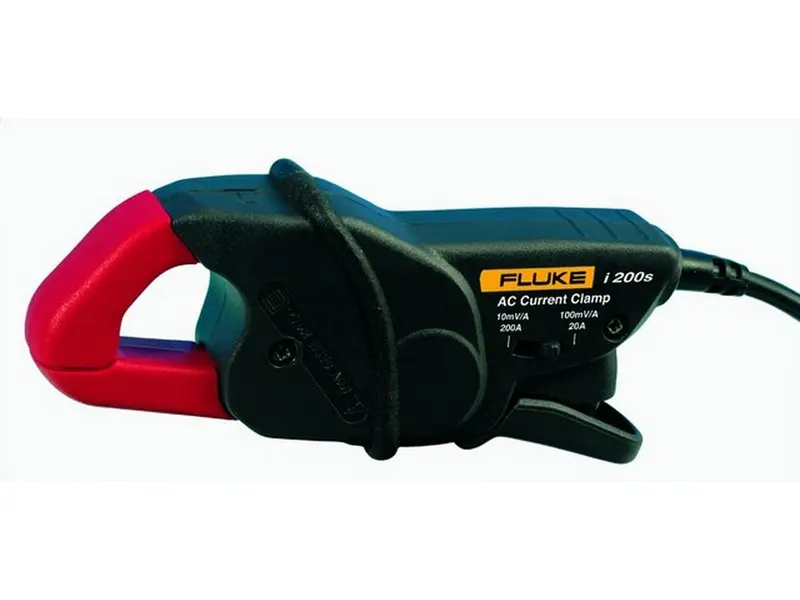 Strømtang 200A AC max Ø20mm - m/BNC stik