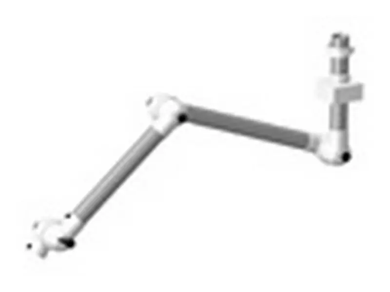 Sugearm 50mm 875-875 hvid, væg/loft 3-led
