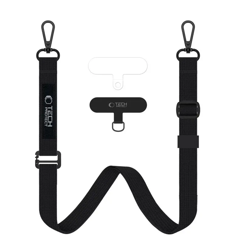 Tech-Protect C6S - 2-i-1 Mobilstrop - Sort