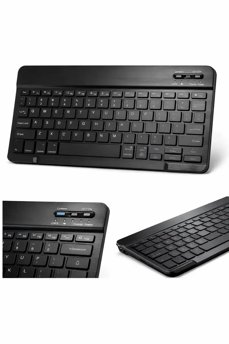 Tech-Protect Keyboard (Engelsk Tastatur) - Sort
