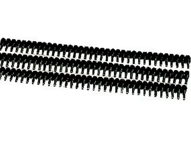 Terminalrør isoleret SORT bånd 1,5mm²-L8mm