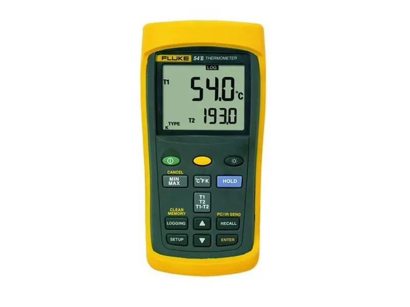 Termometer digital m. datalog. tokanals