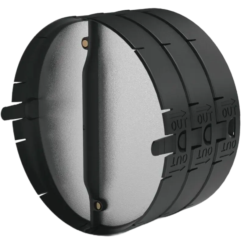 Thermospjæld Ø150mm - 4043064 - Sort/Sølv