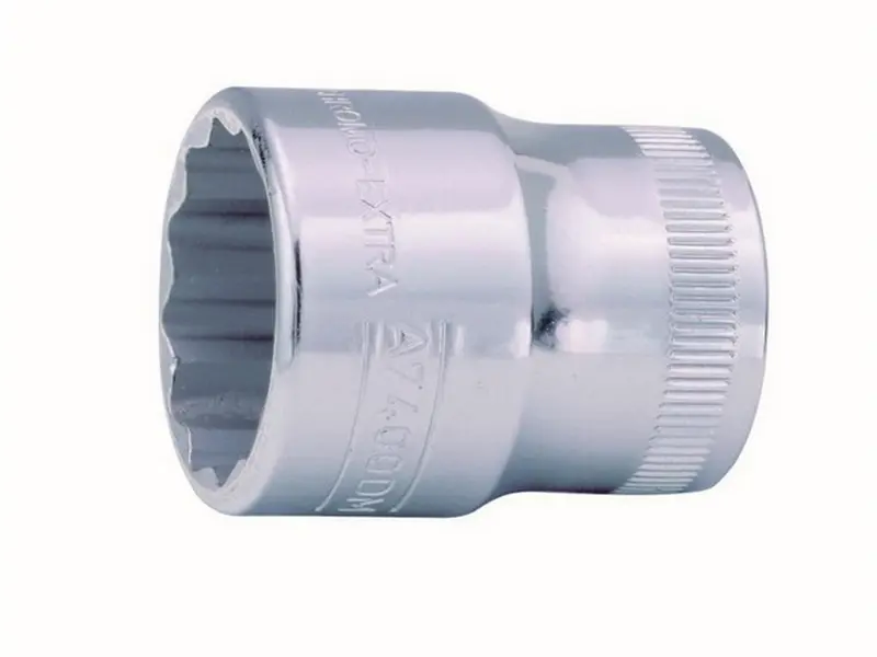Topnøglehoved 3/8" 17x23mm