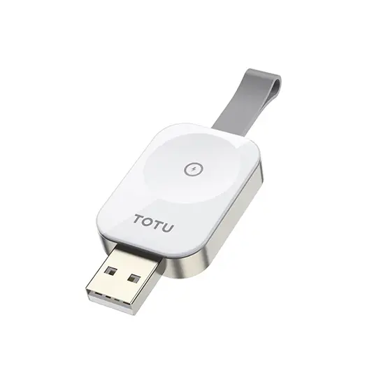 TOTU™ Trådløs USB-A Apple Watch Oplader - Hvid