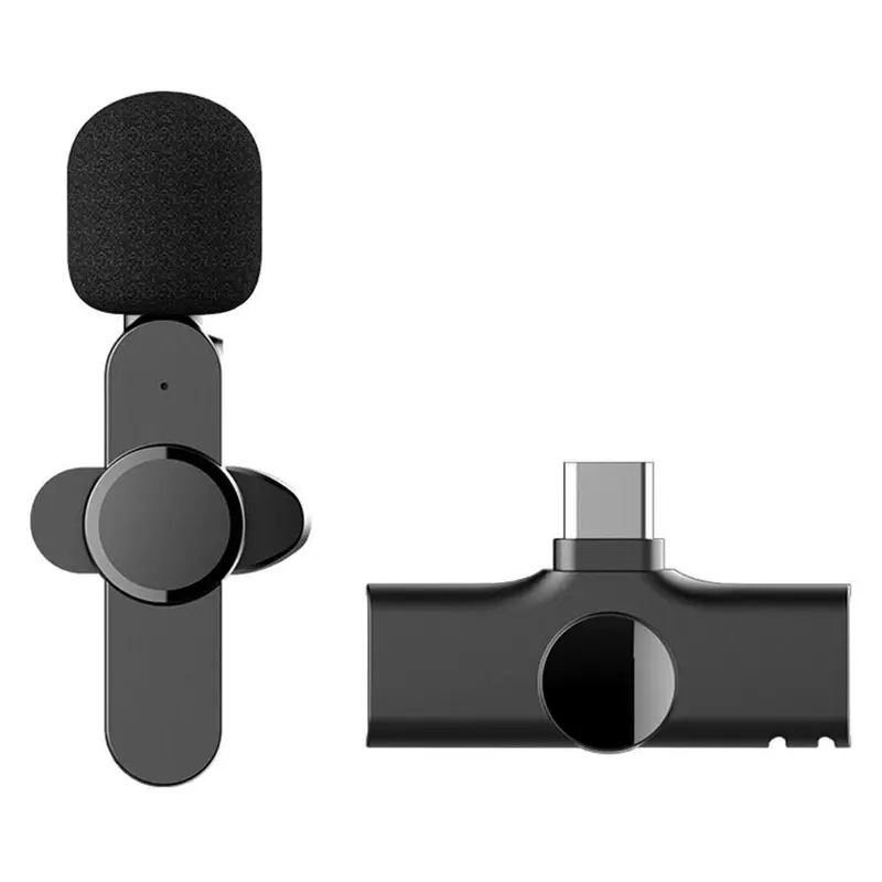 Trådløs Lavalier Mikrofon, USB-C