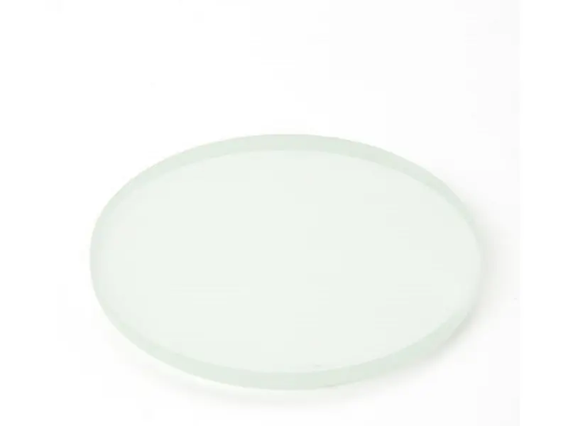 Transperant glas plade ø 94mm