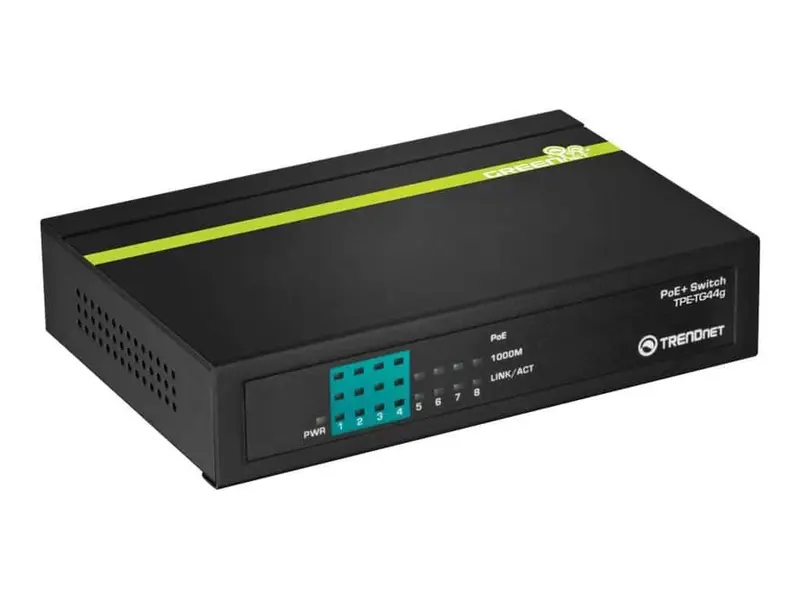 TRENDnet TPE TG44g Switch 8-porte Gigabit PoE+
