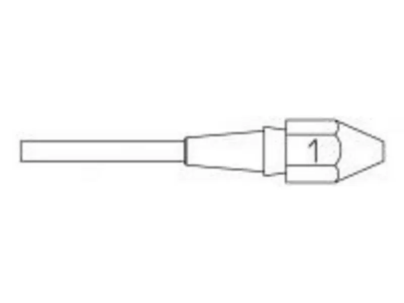Udloddespids 1,4mm XDS1 1,4mm