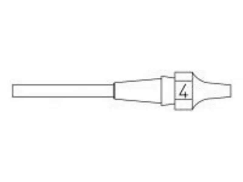 Udloddespids XDSL 4 ø1,2 x 2,5 mm L=10,5 mm