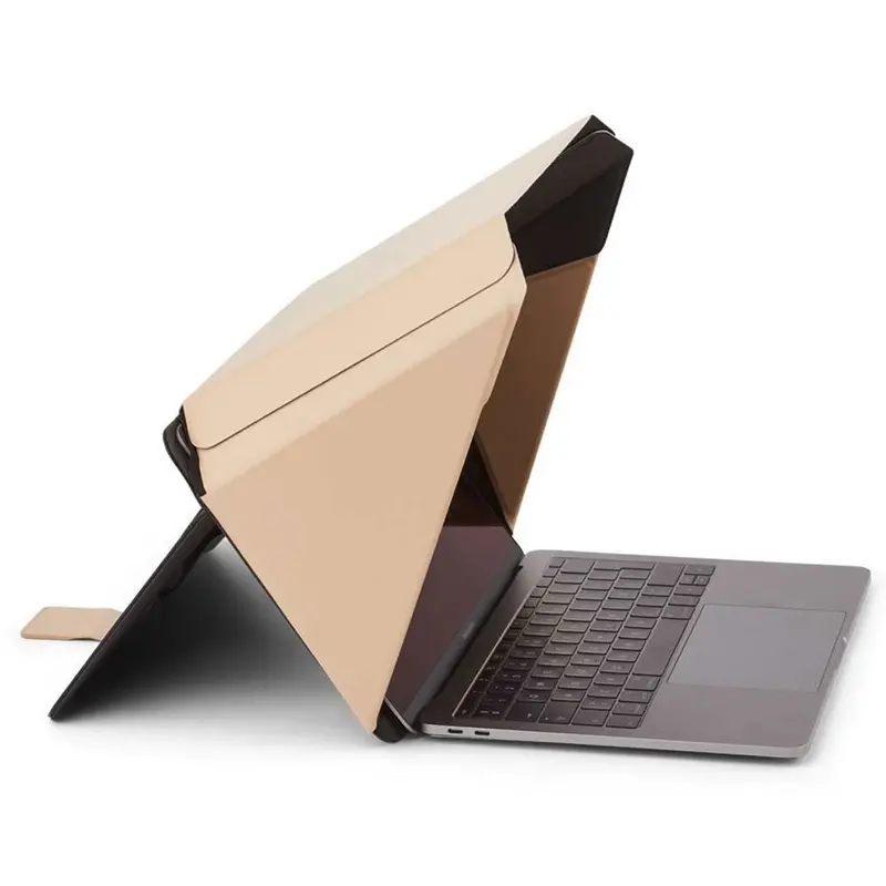 Universal Philbert Computer Cover m. Solafskærmning & Integreret Privacy 15-16" - Beige
