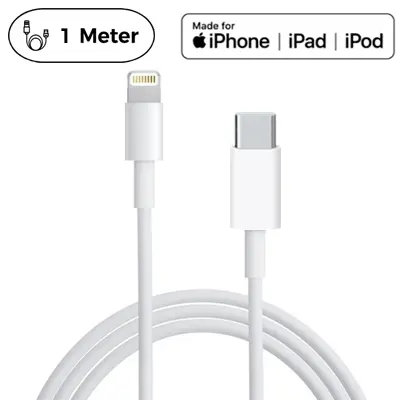 USB-C til Lightning Kabel MFi | iPhone 14 / iPhone 13 / iPhone 12 / iPhone 11/ iPhone X