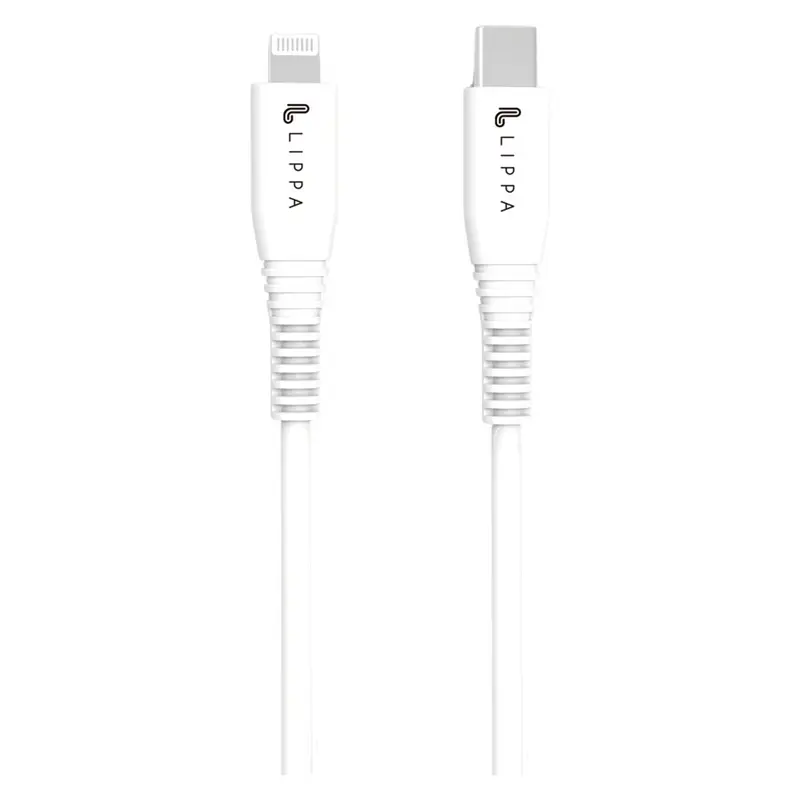 USB-C til MFi kabel 1m, Hvid