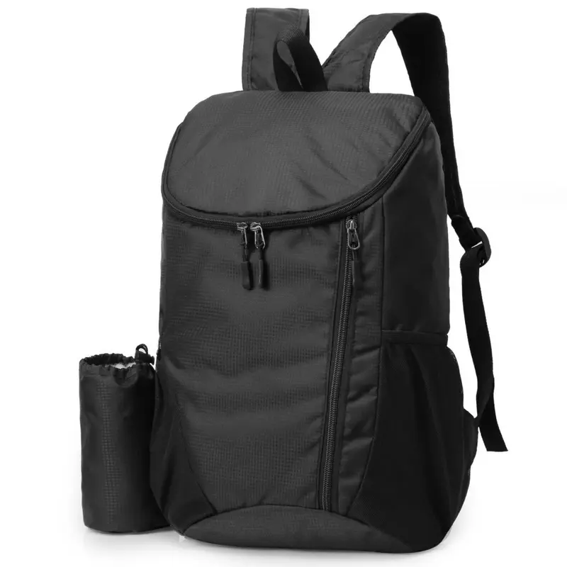 Vejrbestandig 20L Nylon Rygsæk (420 x 280mm) - Sort