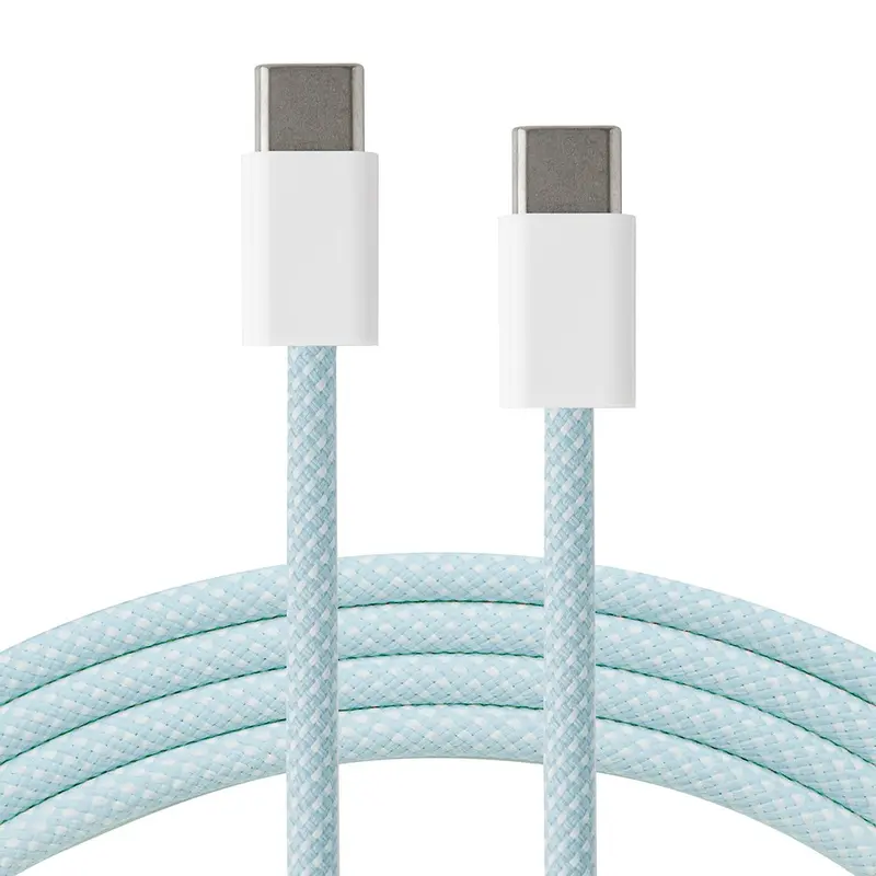 Xceed Braided USB-C til USB-C PD 60W - 1m - Blå