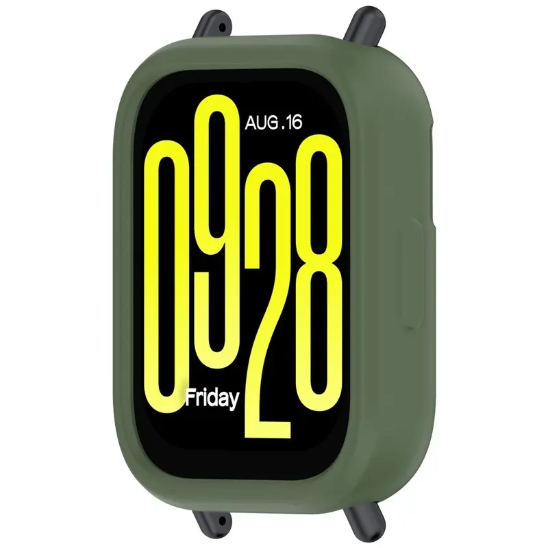 Xiaomi Redmi Watch 5 Lite - Bumper Silikone Cover - Grøn
