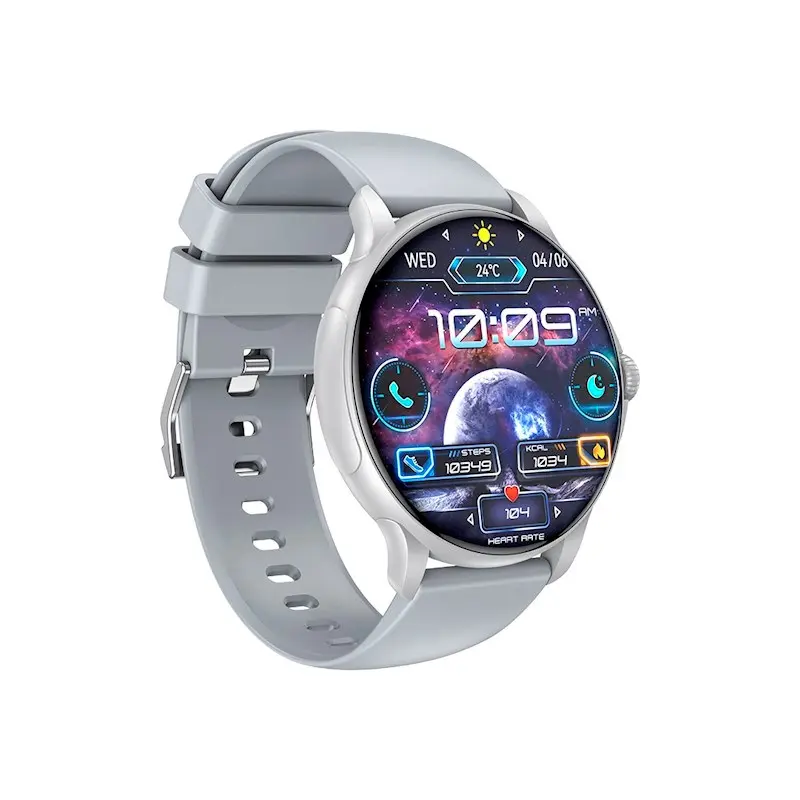 XO J11 Smartwatch - Kalorietæller og Søvntracker - Sølv